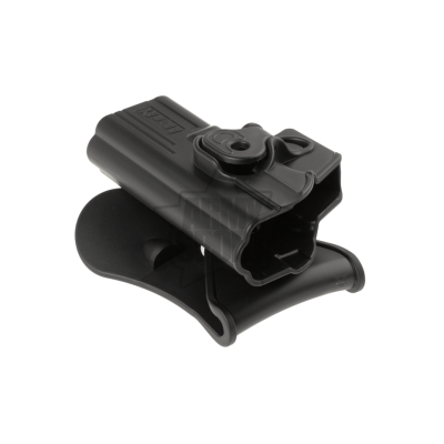 Fondina Glock 17/18/19/22 con Paddle (Nera)