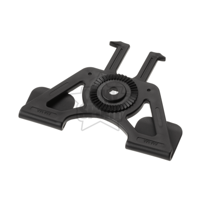 Amomax Attacco Molle Rotativo Fondina (Nero)