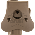 Fondina Glock 17/18/19/22 con Paddle (Coyote)