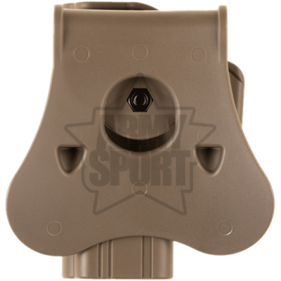 Fondina Glock 17/18/19/22 con Paddle (Coyote)