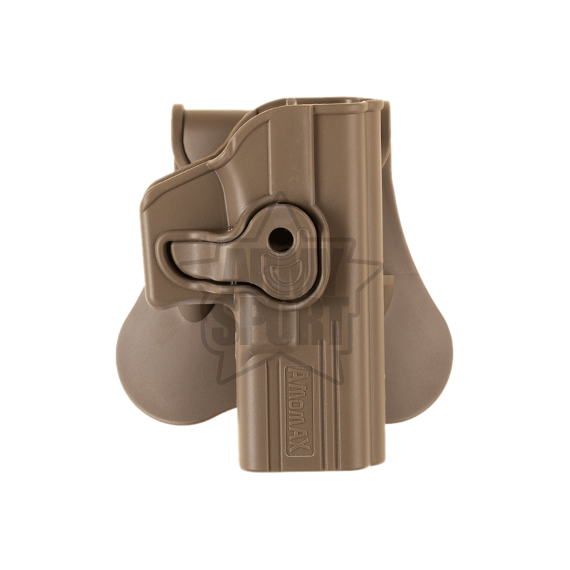 Fondina Glock 17/18/19/22 con Paddle (Coyote)