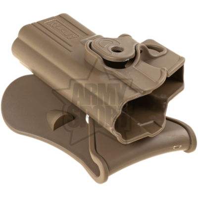 Fondina Glock 17/18/19/22 con Paddle (Coyote)