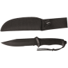 Black Combat Knife Rubber