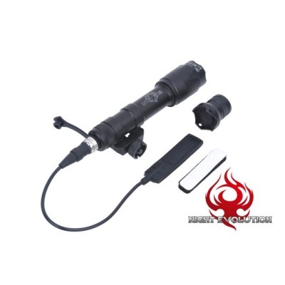 Torcia Tattica M600C Scout Night Evolution 500 Lumen Night Evolution
