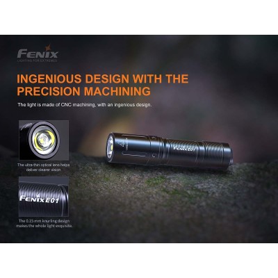 E01 V2.0 Torcia Led 100 Lumen FENIX