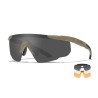 Wiley X Saber Advanced Protezione Balistica 2 Lenti (Desert)