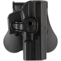 Fondina Glock 17/18/19/22 con Paddle (Nera)