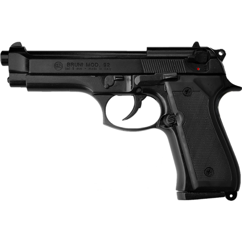 Pistola a Salve KIMAR Beretta 92 Cal.9 PAK Top Firing Nera
