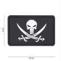 Patch PVC Punisher Pirate