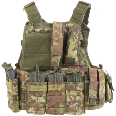 Gilet Combat Completo (Vegetato)