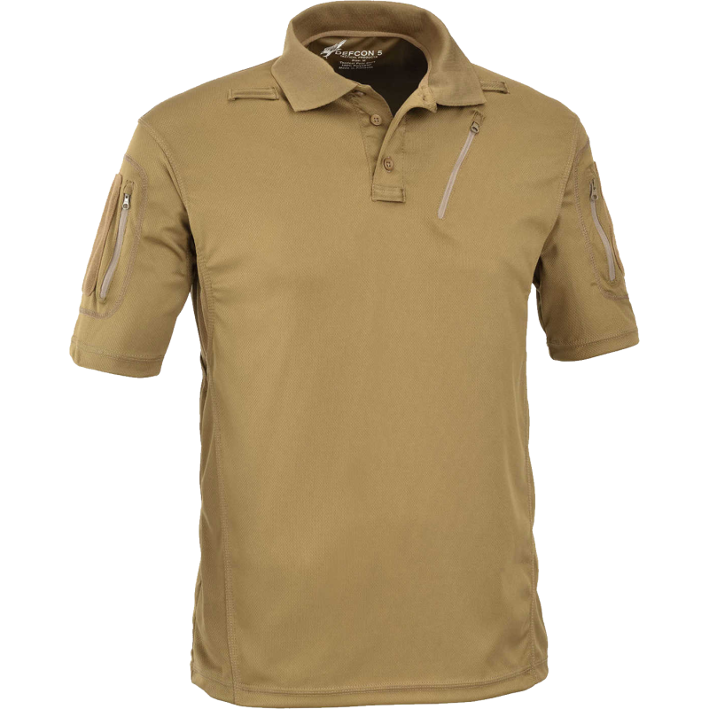 Defcon 5 Polo Tattica Top Cool (Coyote)