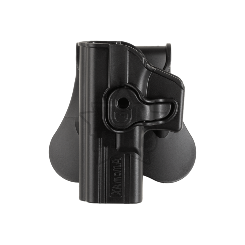 Fondina Mancina Glock 17/18/19/22 con Paddle (Nera)