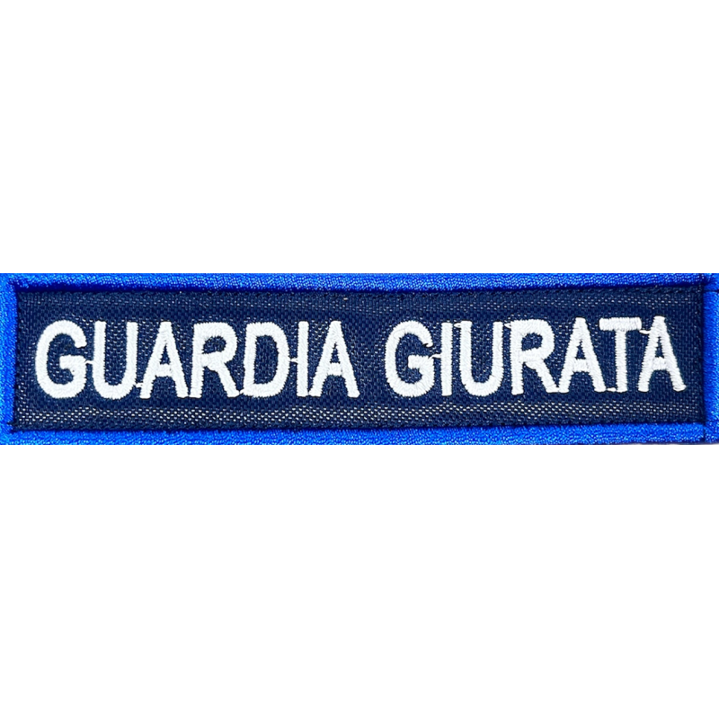 Patch Guardia Giurata Bordo Royal