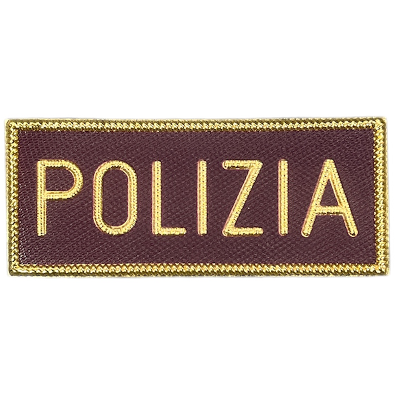 Patch PS Plastica con velcro