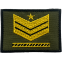 Grado Velcro Sergente Maggiore Capo Qualifica Speciale