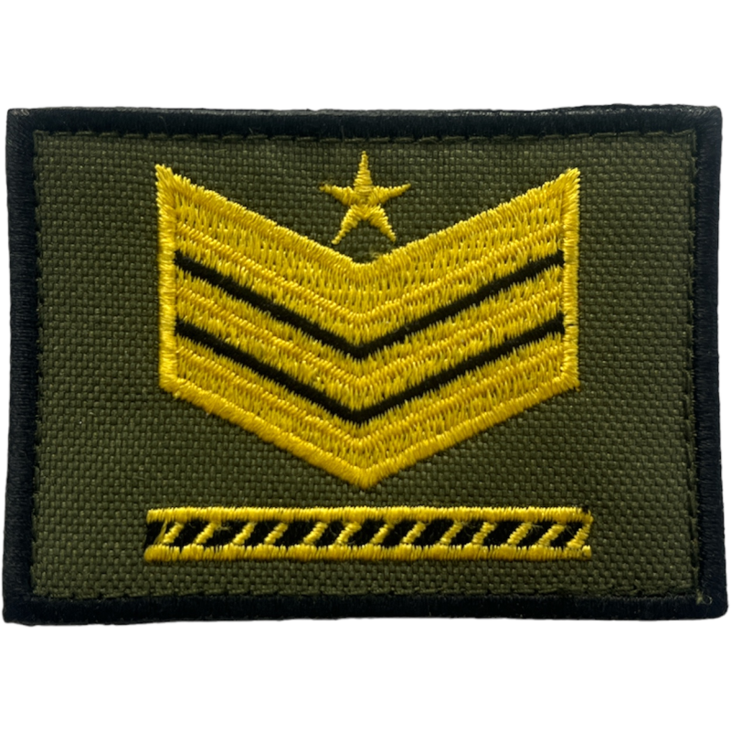 Grado Velcro Sergente Maggiore Capo Qualifica Speciale