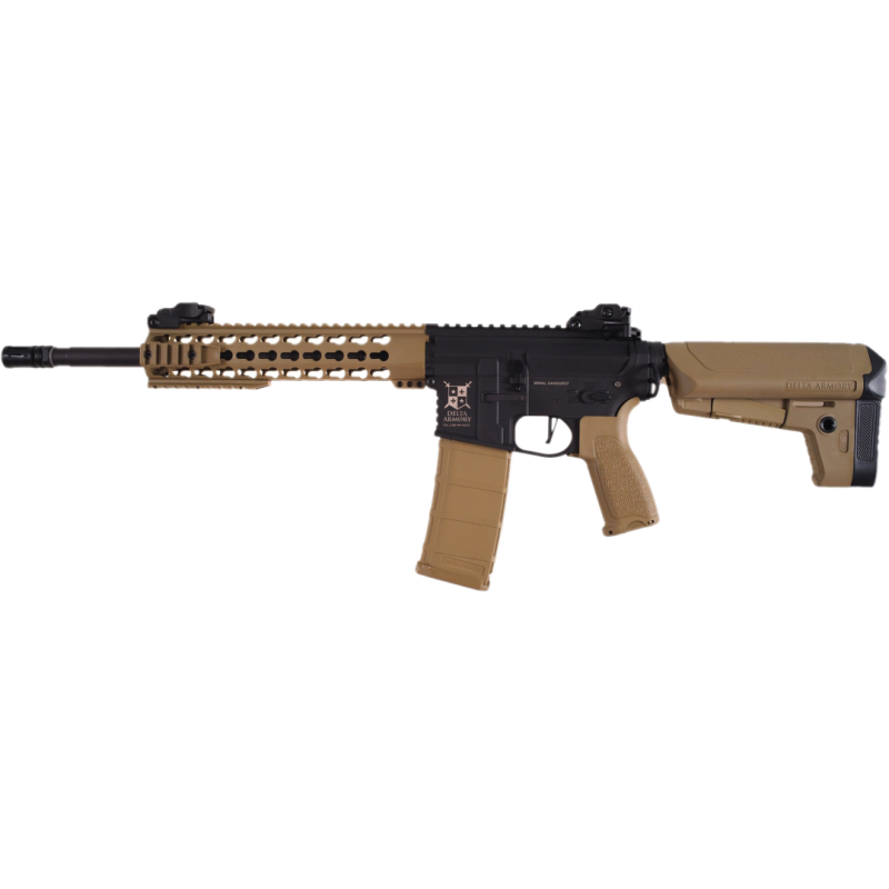 Delta Armory AR15 Keymod 10 Charlie Half Tan