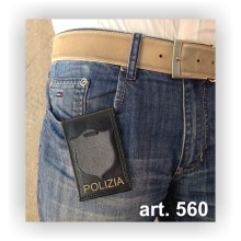 Ascot 560SP Portafoglio in Pelle Polizia di Stato