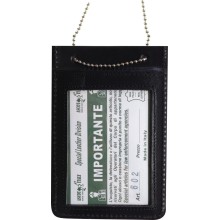 Ascot 602SP Porta Placca + Tesserino da collo Polizia di Stato