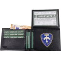 Ascot 260P Portafoglio in Pelle Polizia Giudiziaria