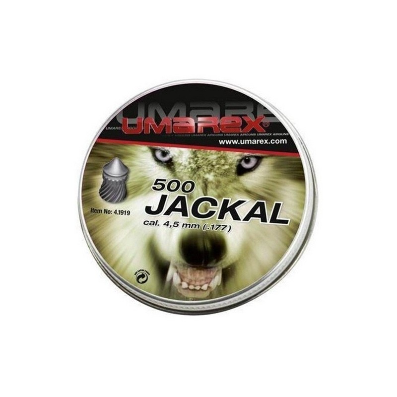 Pellet Umarex Jackal 4.5 0,53 gr (500 Pz)