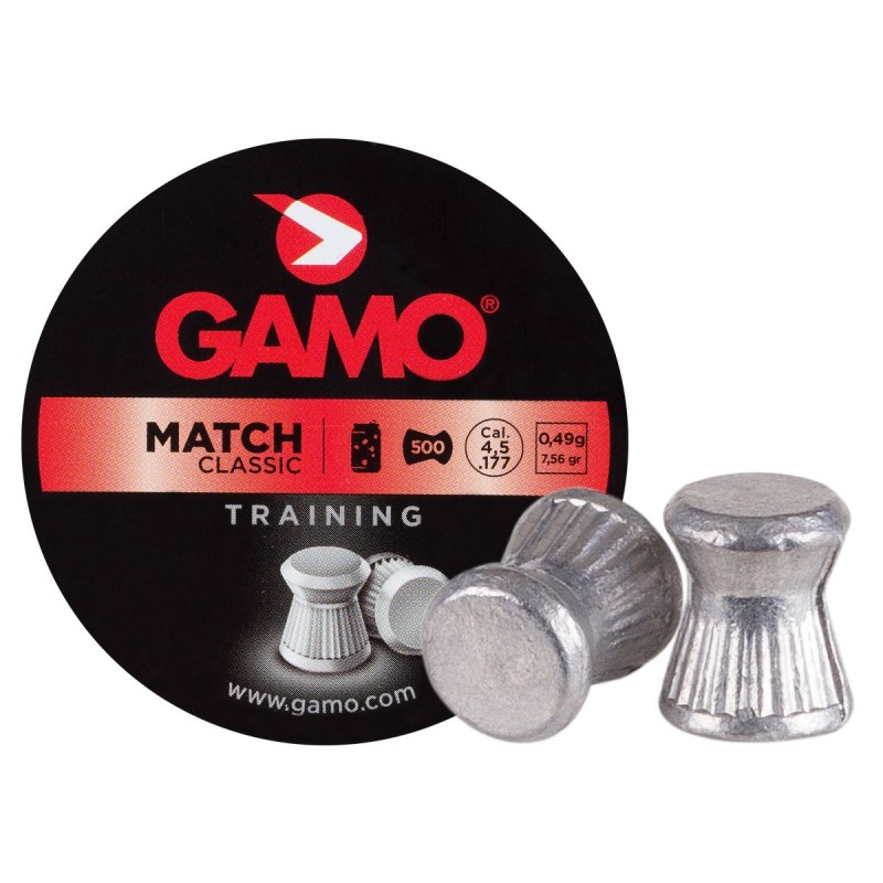 Pellet Gamo Match 4.5 0,50 gr (500 Pz)
