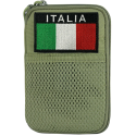 Tasca Multiuso Porta Documenti Bandiera ITA (Verde)