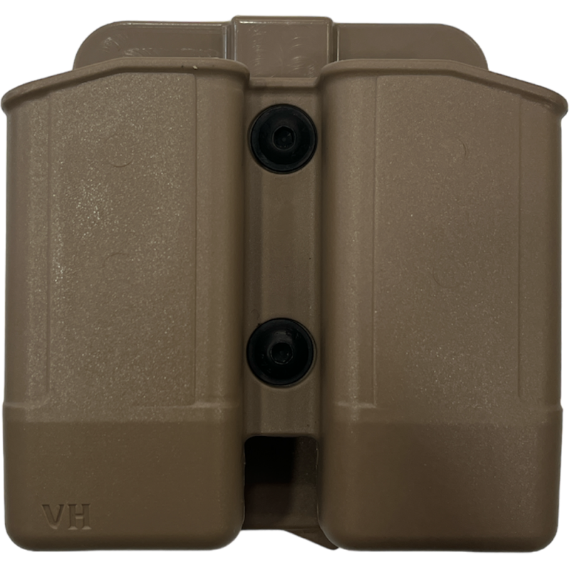 Porta Caricatore Doppio con Passante Rotativo (Coyote) Vega Holster