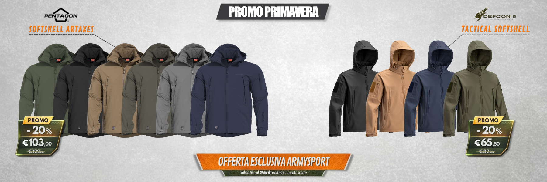 Promo Primavera Softshell